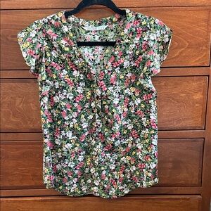 Zara Multicolor Floral Blouse